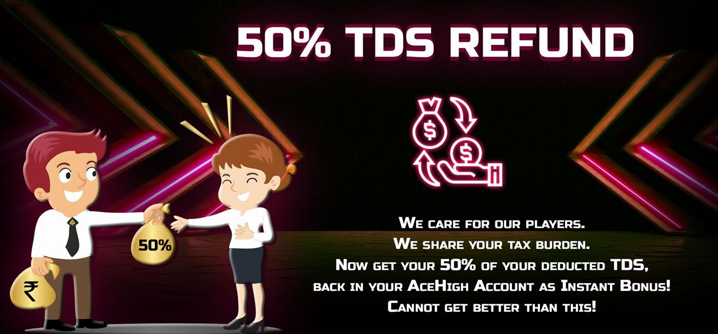 50% TDS Refund