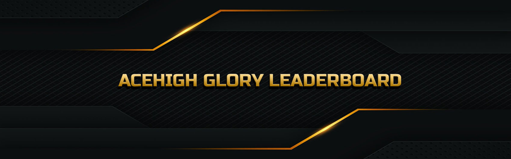 AceHigh Poker Glory Leaderboard