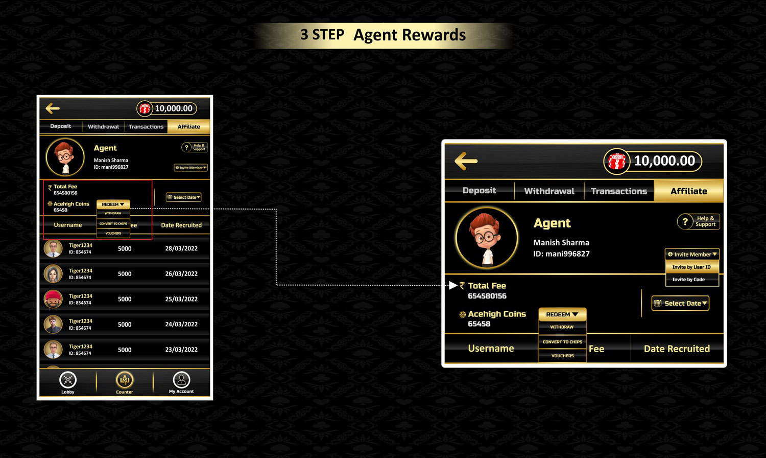 Agent Rewards