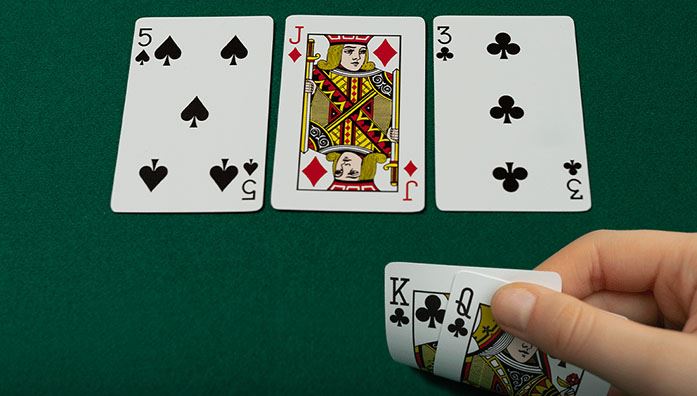different situations on the flop