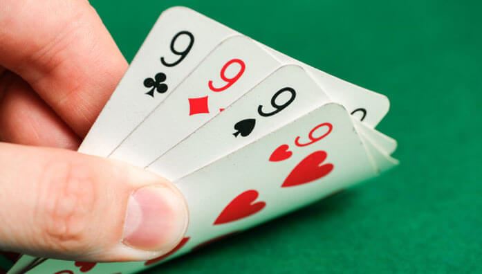 What is four of a kind in poker?