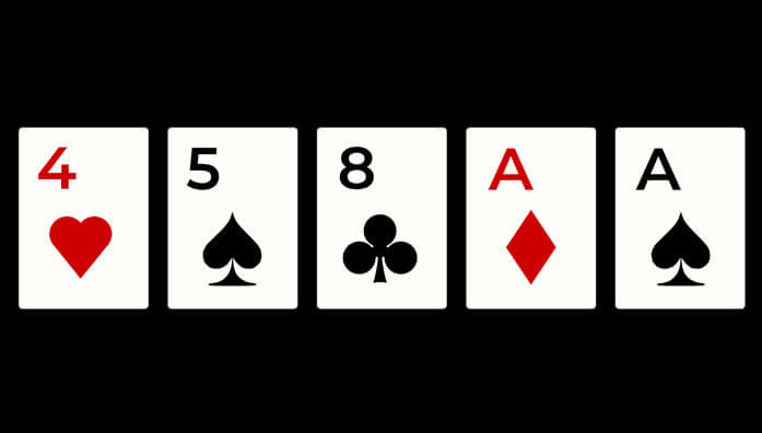 What is one pair in poker?